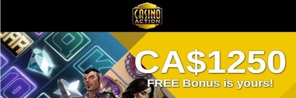Casino Action - CA$1250 Free Bonus